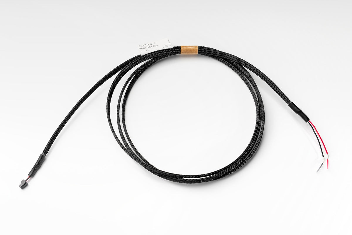 SmartKnob Stromkabel 1,5m mit Stecker, im Lieferumfang