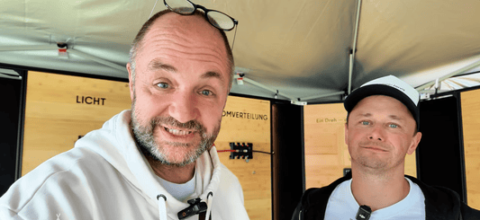 Andreas Kranz zu Besuch am Camper-Jarvis-Stand - Camper Jarvis
