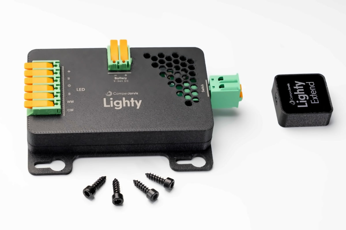 Lighty – smarte 5-Kanal-Lichtsteuerung für den Camper (Camper Jarvis)