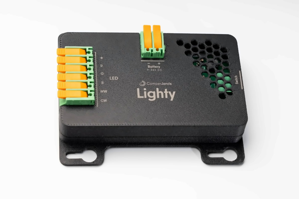 Lighty – smarte 5-Kanal-Lichtsteuerung für den Camper (Camper Jarvis)